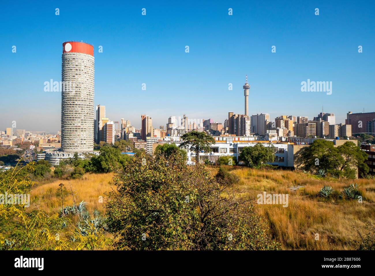 Architecture du centre-ville de Johannesburg, Afrique du Sud Banque D'Images