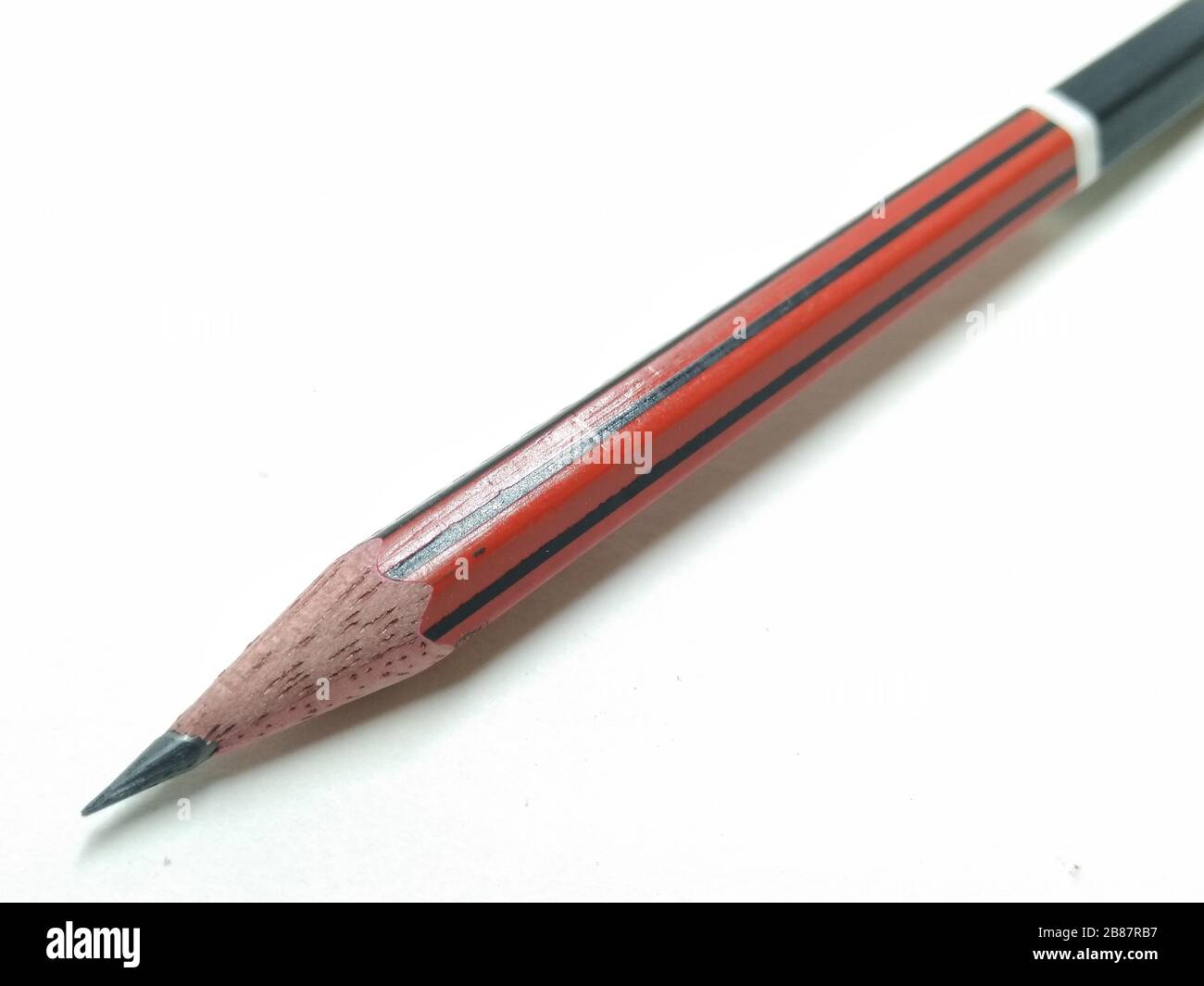 Une photo de crayon Banque D'Images