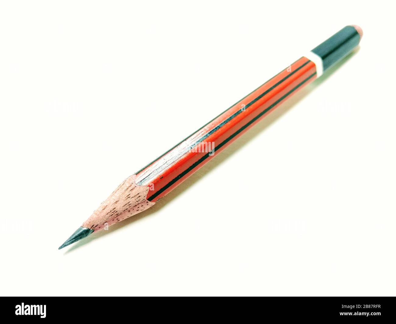 Une photo de crayon Banque D'Images