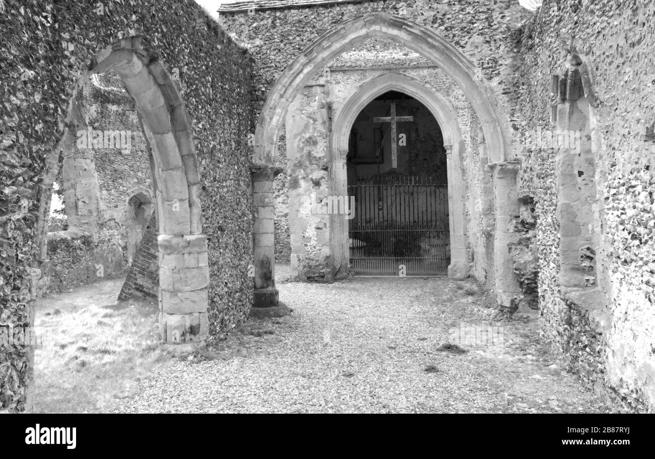 Photographies prises dans et autour du petit village d'Ayot St Lawrence dans le Hertfordshire Royaume-Uni Banque D'Images