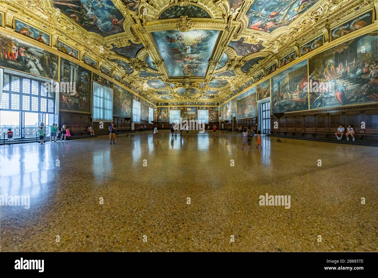 Italy venice palazzo ducale interior Banque de photographies et d'images à  haute résolution - Alamy