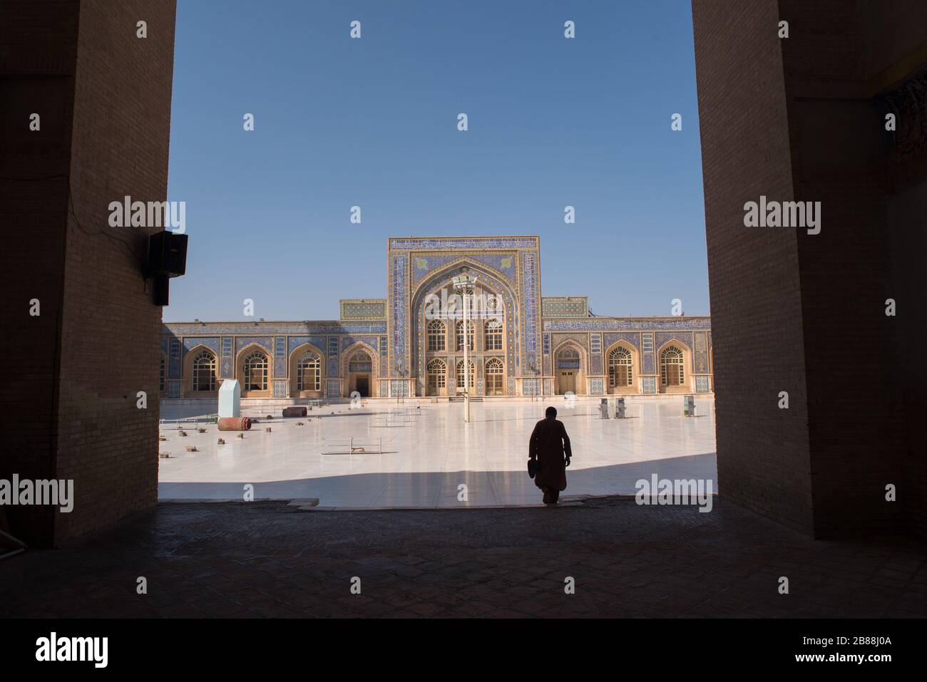 Mosquée Bleue Herat - Masjed Jame Herat, Afghanistan Banque D'Images
