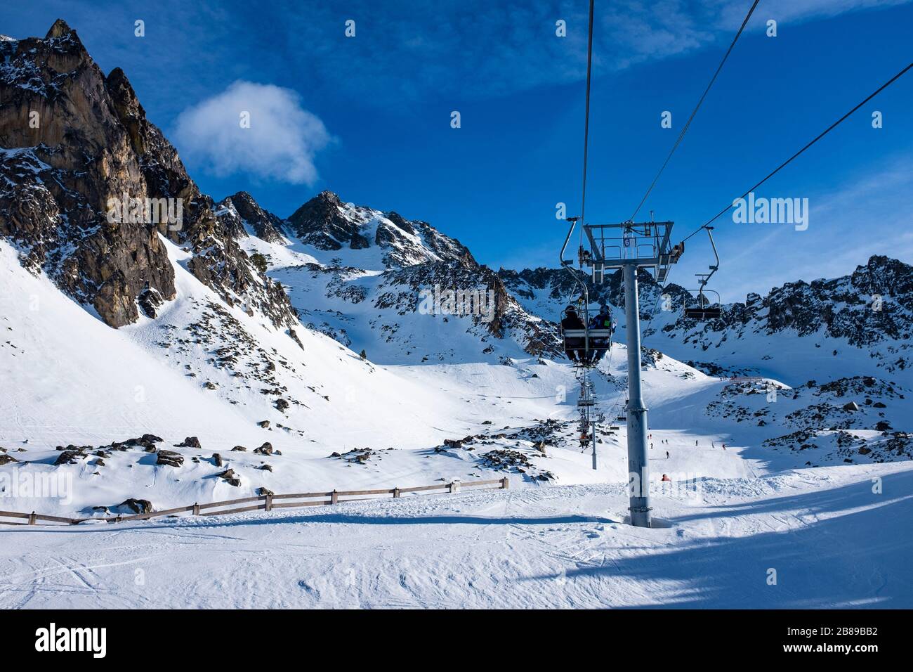 Station de ski de la Mongie, Bagnères-de-Bigorre, France Photo Stock - Alamy