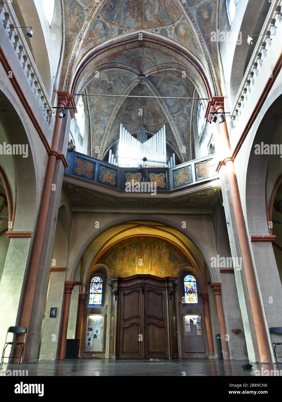 Romanische Kirche St. Maria à Lyskirchen, Köln, Nordrhein-Westfalen, Deutschland Banque D'Images