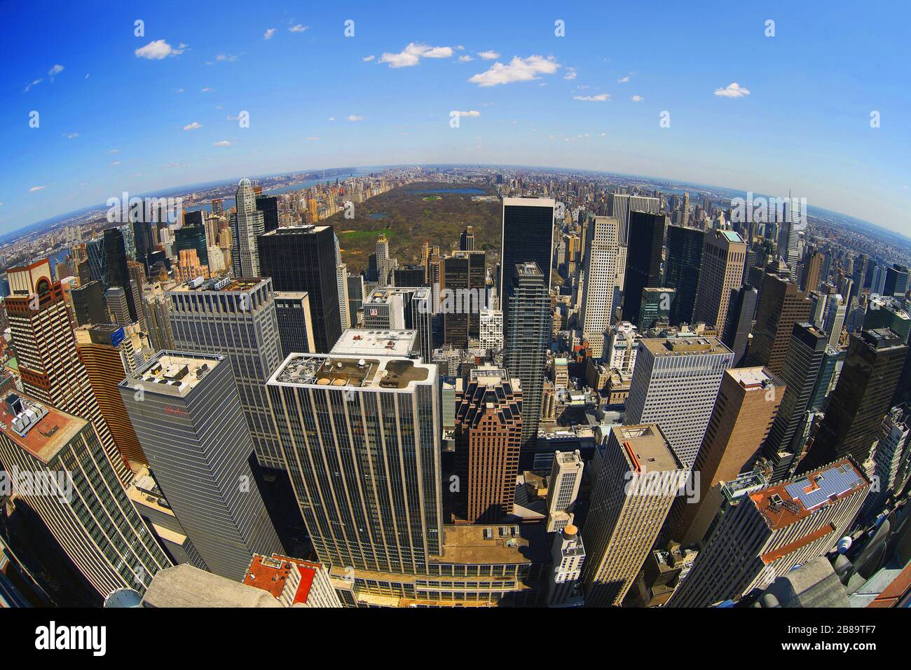 , gratte-ciel du centre Midtown de Manhattan et du Central Park de New York, 12.04.2009, vue aérienne, États-Unis, New York City Banque D'Images , gratte-ciel du centre Midtown de Manhattan et du Central Park de New York, 12.04.2009, vue aérienne, États-Unis, New York City Banque D'Images