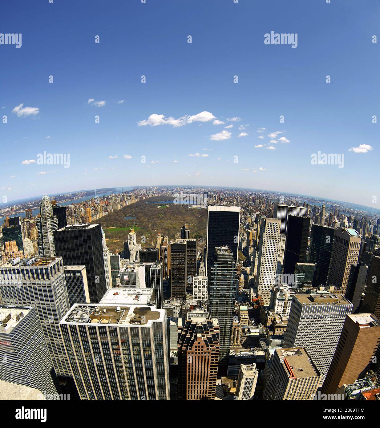 , gratte-ciel du centre Midtown de Manhattan et du Central Park de New York, 12.04.2009, vue aérienne, États-Unis, New York City Banque D'Images , gratte-ciel du centre Midtown de Manhattan et du Central Park de New York, 12.04.2009, vue aérienne, États-Unis, New York City Banque D'Images