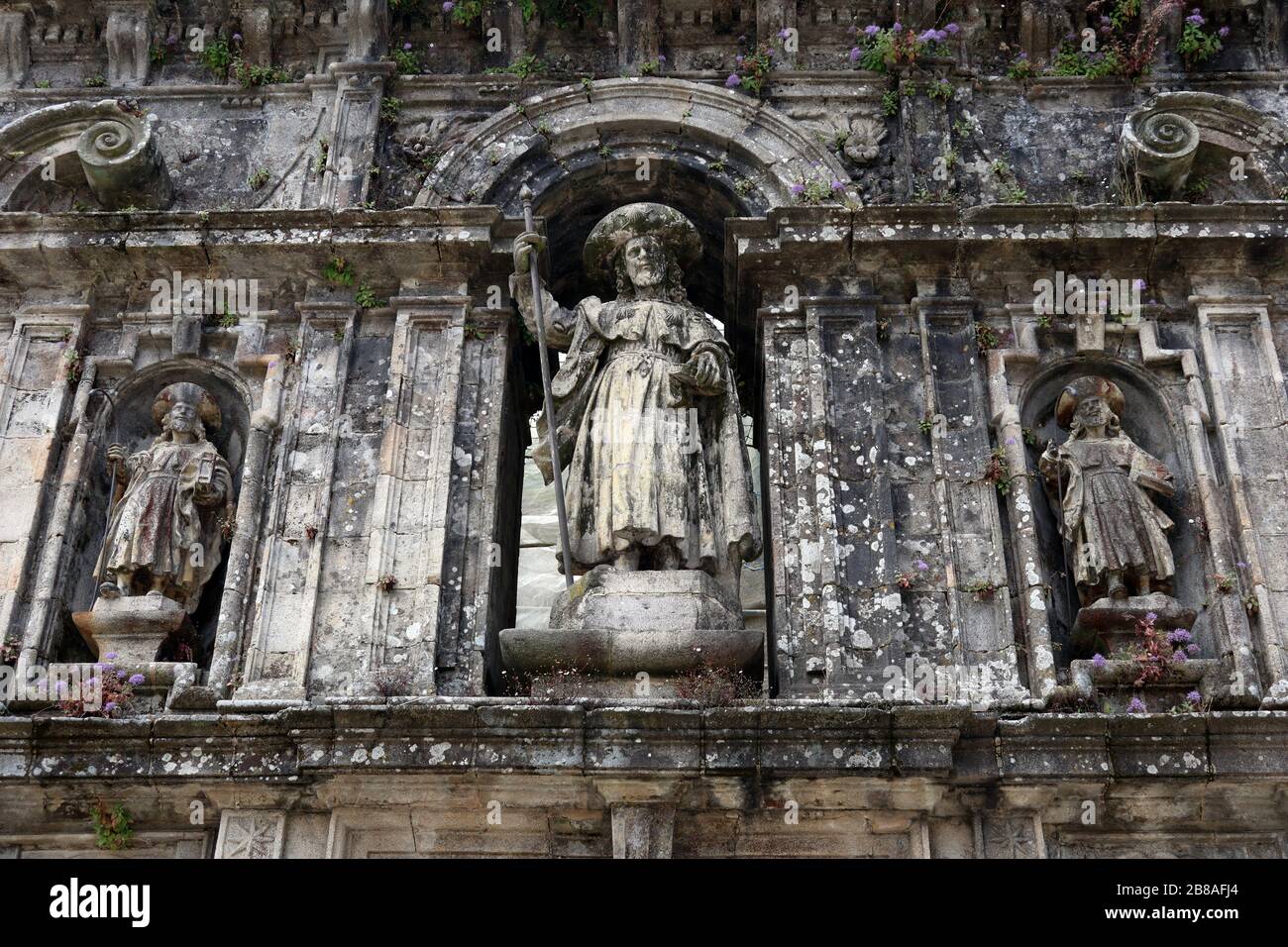 Statue de Saint James Banque D'Images