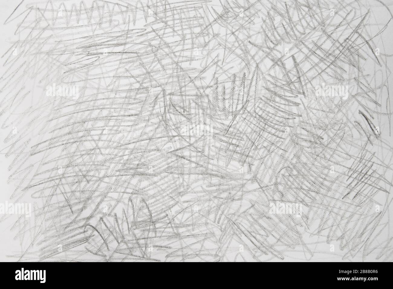 Crayon de couleur gris doodles sur papier texture d'arrière-plan Banque D'Images