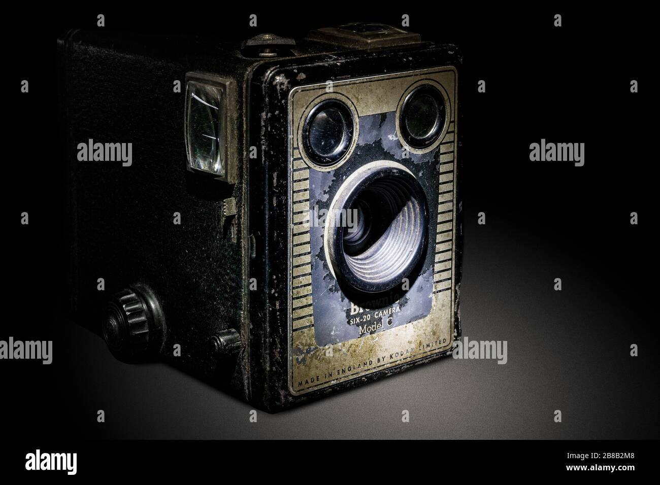 Image studio d'un appareil photo Brownie Box Banque D'Images