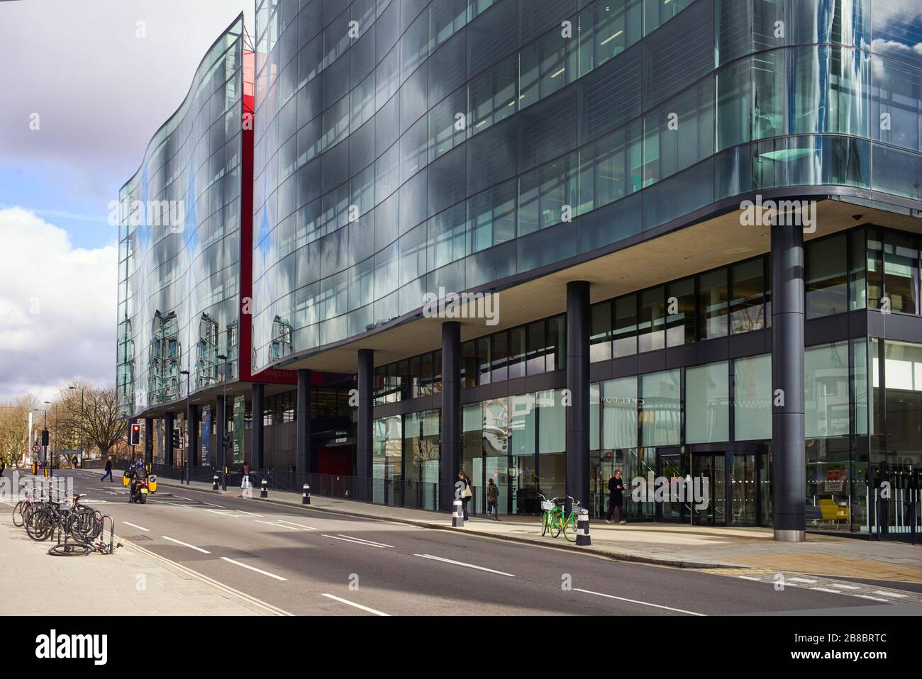 Le bâtiment The Guardian and observer à York Way, Londres Banque D'Images