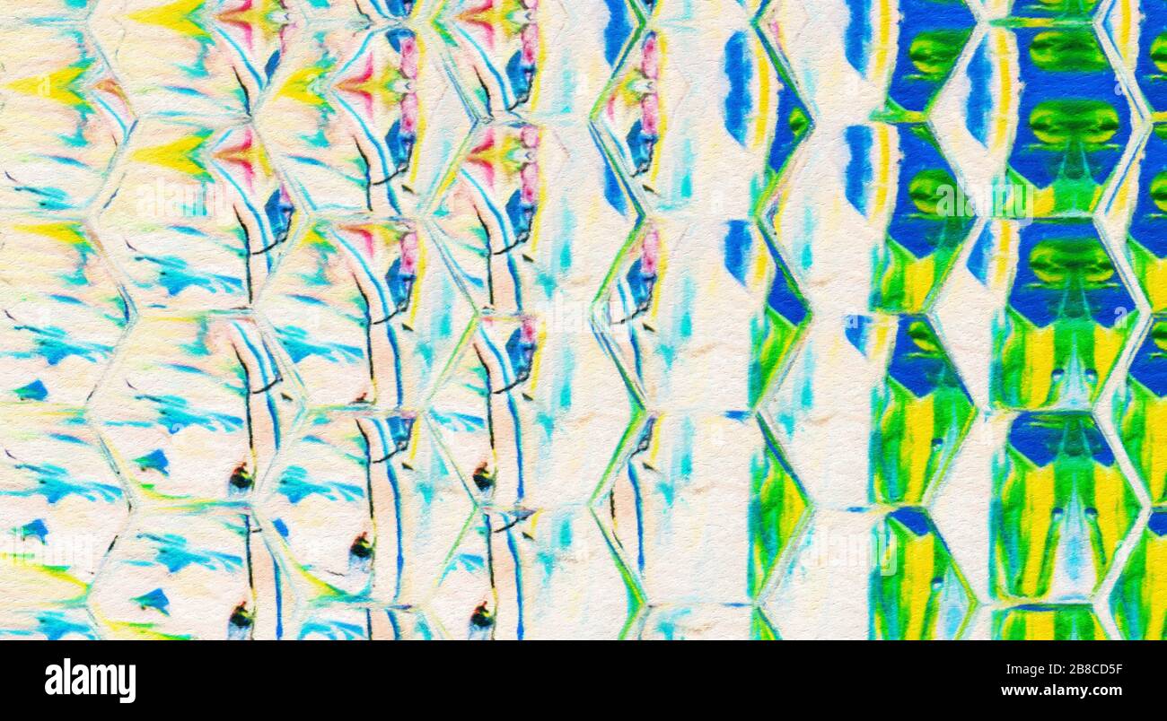 Les design pattern d'art pour décorer version flyers, bannières, publicité de grande production, travail web, cartes, invitations et créer de belles l'art de mur Banque D'Images