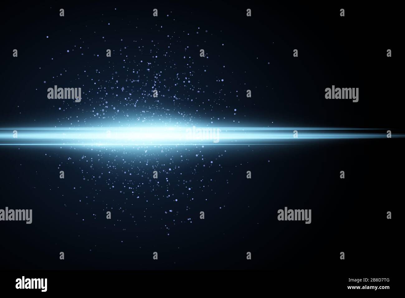 Effet bleu clair. La poussière qui brille. Illustration vectorielle. SPE 10 Illustration de Vecteur
