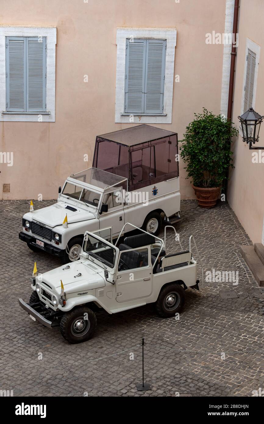 Rome 10 novembre 2019. La résidence d'été du Pape, les grandes chambres et le mobilier fini. Banque D'Images