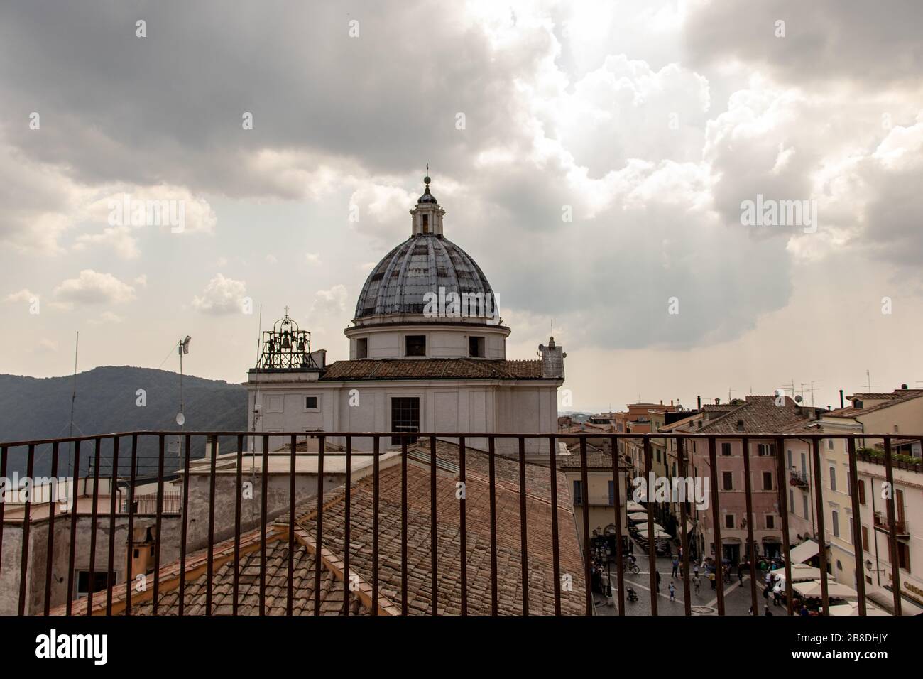 Rome 10 novembre 2019. La résidence d'été du Pape, les grandes chambres et le mobilier fini. Banque D'Images