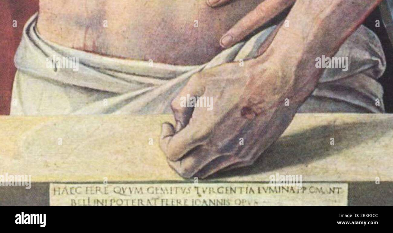 Pieta Giovanni Bellini Banque D Image Et Photos Alamy