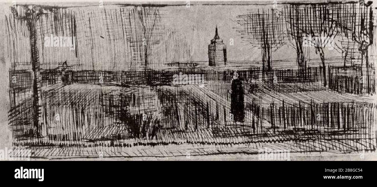 Gogh - f 1133. Banque D'Images
