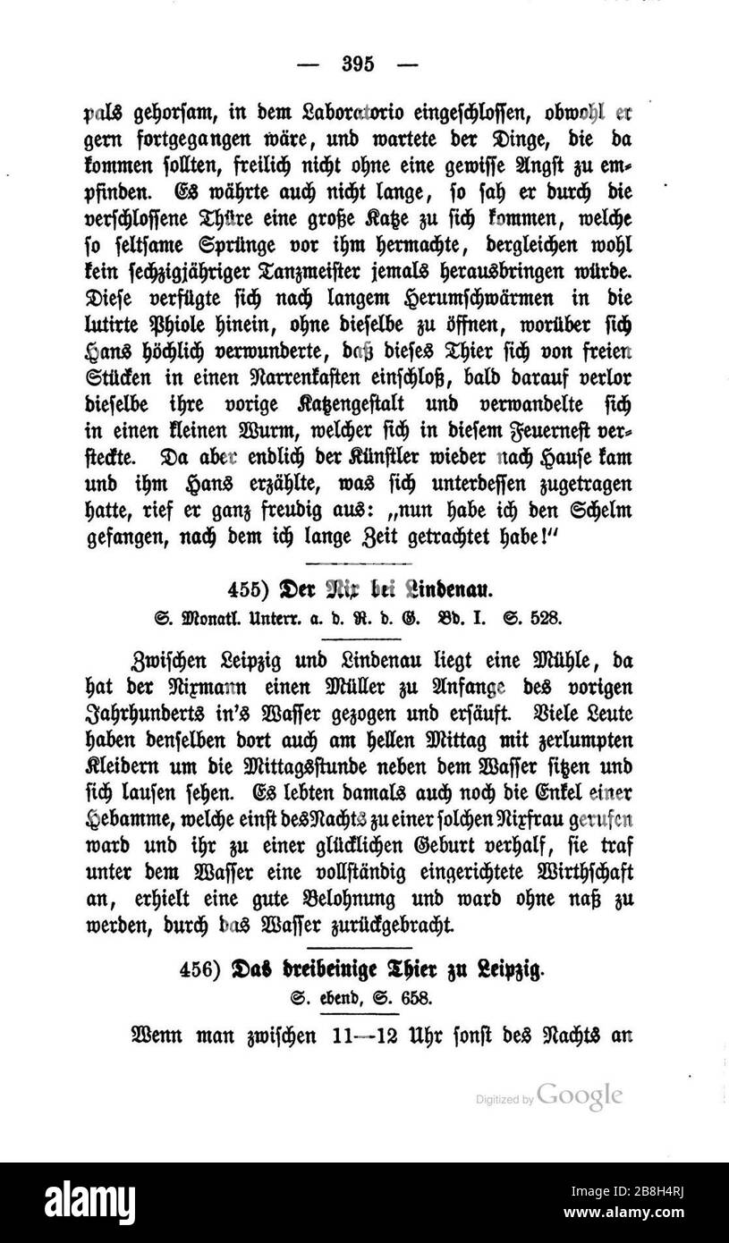 Graesse Sagenschatz Sachsens I 395. Banque D'Images