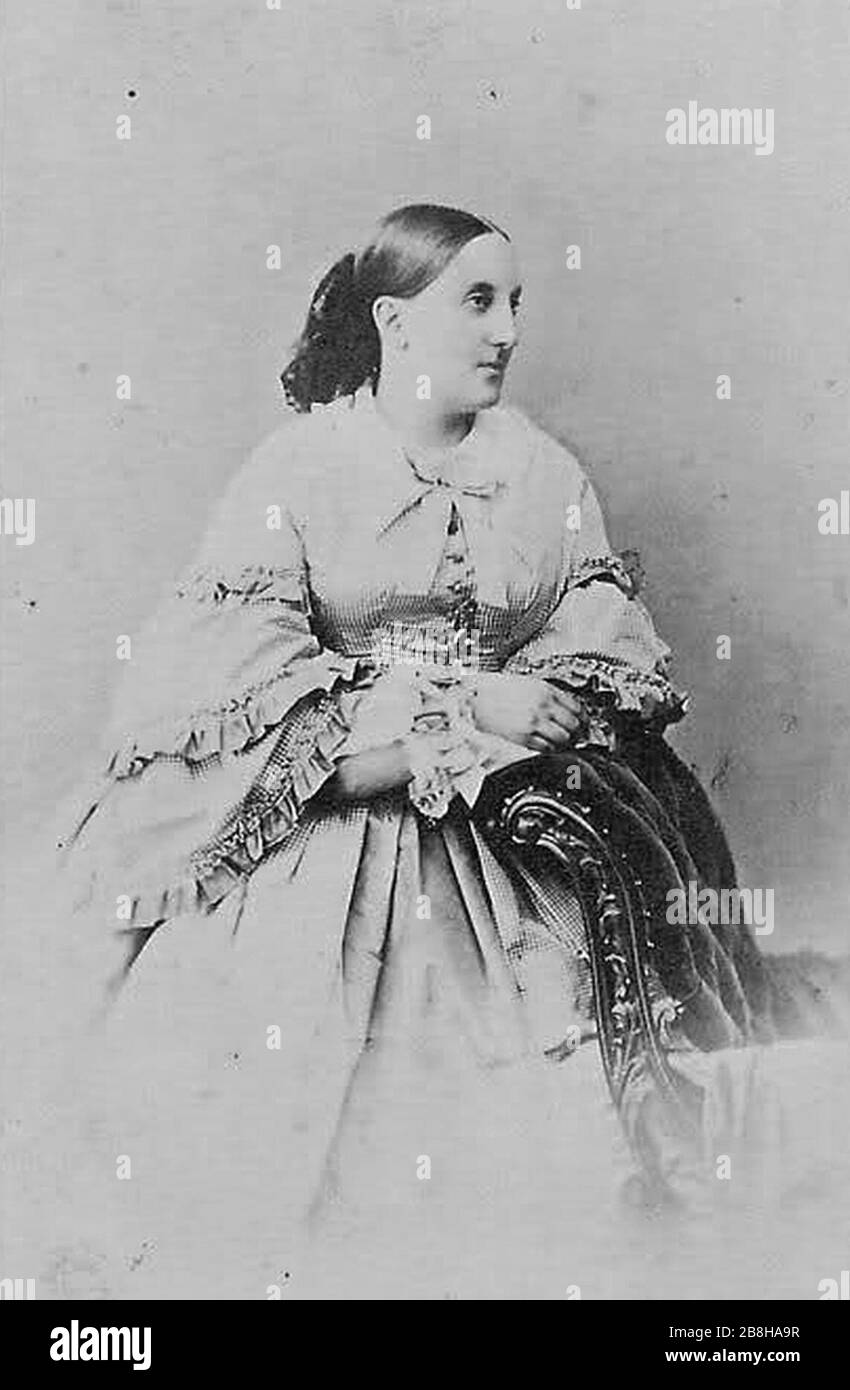 Grand duchesse Maria Nikolaievna, duchesse de Leuchtenberg. Banque D'Images