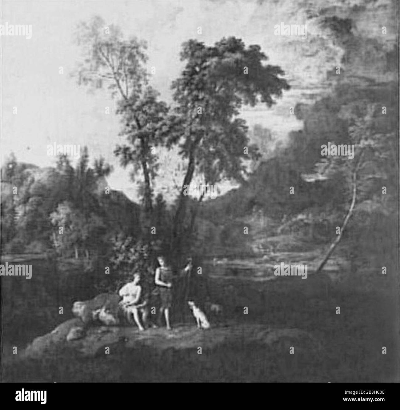 Johannes Glauber 001. Banque D'Images