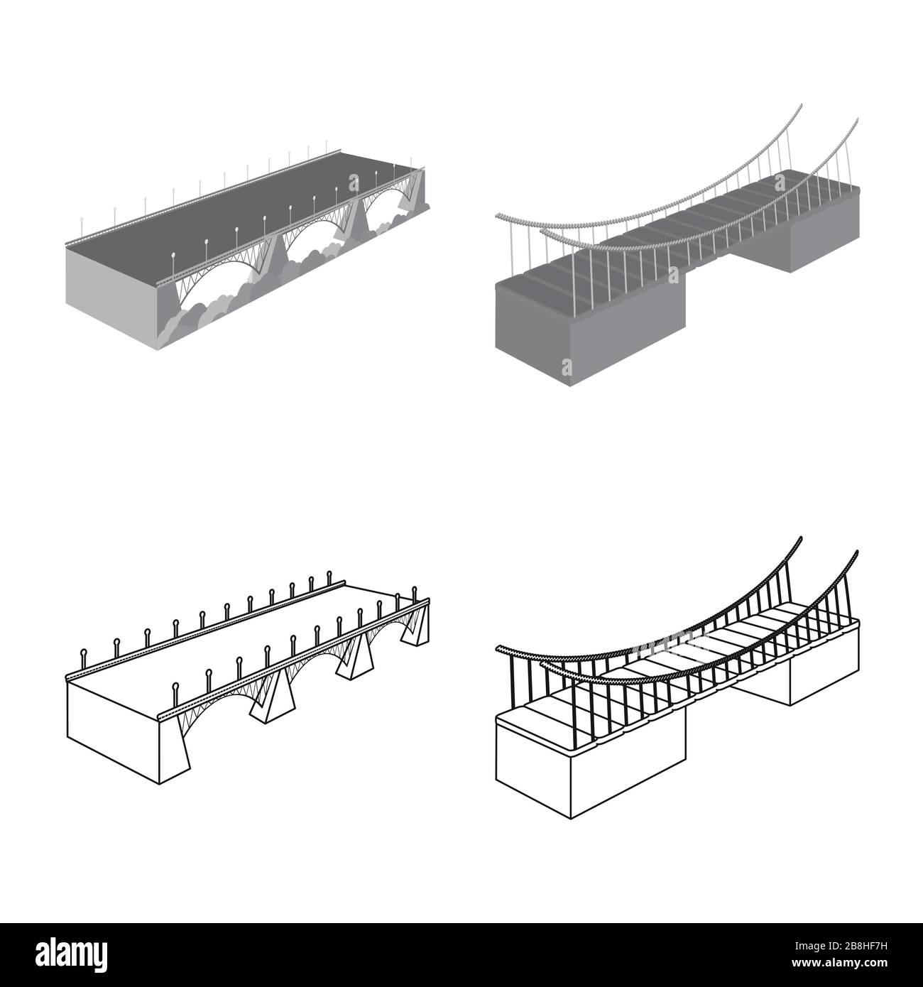 Illustration vecteur de la liaison et de design signe. Ensemble de la liaison et le côté symbole boursier pour le web. Illustration de Vecteur