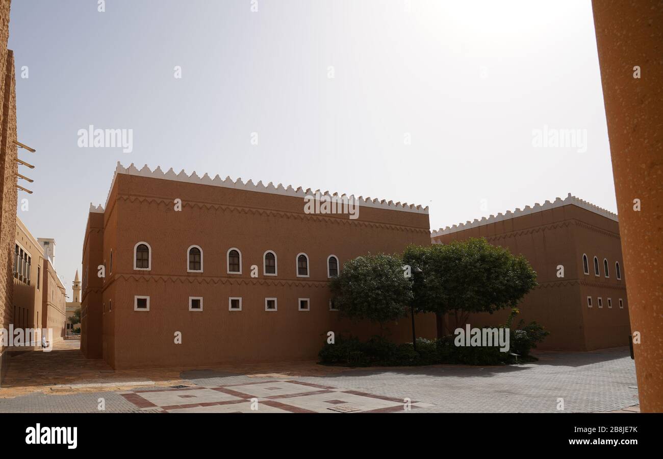 Riyad - Riyad / Arabie Saoudite - 07 mars 2020: Vue sur le Murabba Palace Qasr al Murabba est un bâtiment historique Banque D'Images