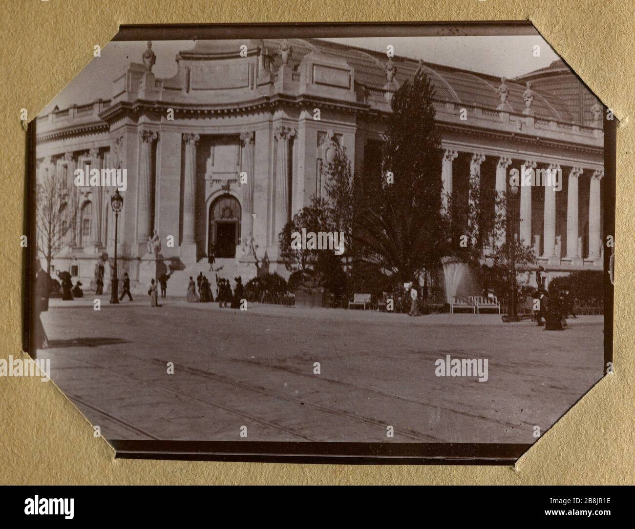 Album de l'exposition universelle de 1900 du Grand Palais Anonyme. Album de l'exposition universelle de 1900. Une pièce du Grand Palais. 1900. Musée des Beaux-Arts de la Ville de Paris, petit Palais. Banque D'Images