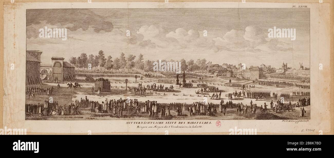 Côté minuit du Campus Martius (TI) Banque D'Images