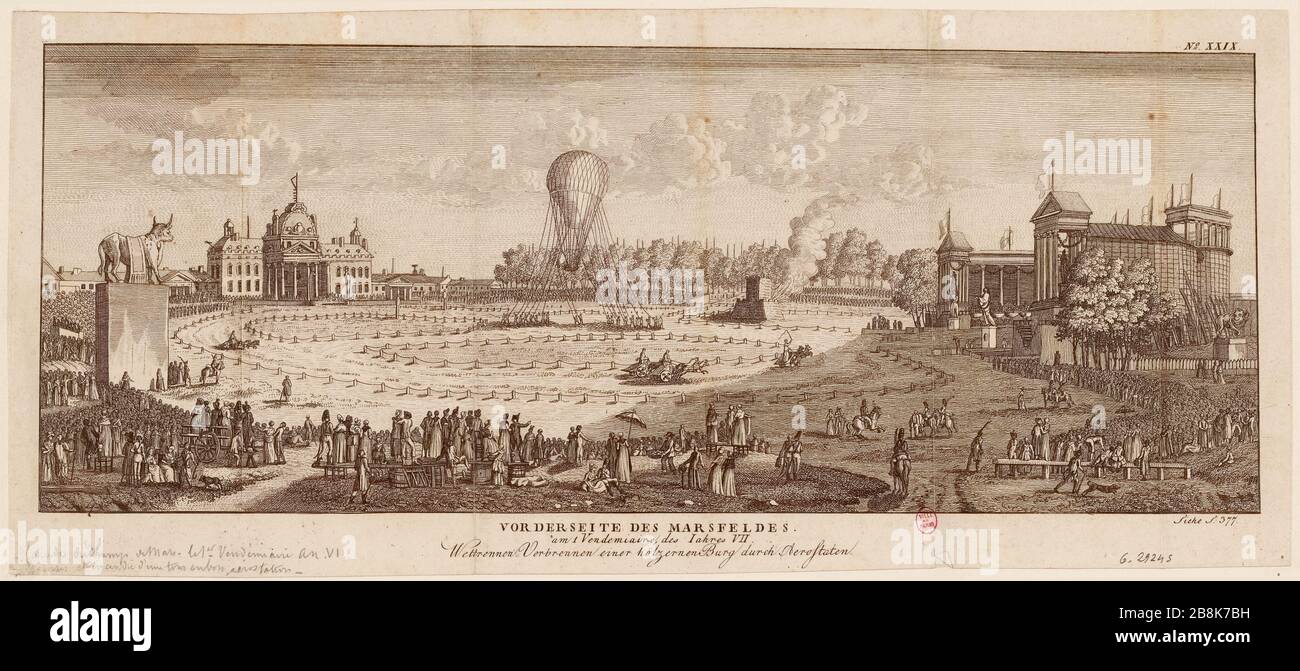 Avant le côté du Campus Martius (TI) Banque D'Images