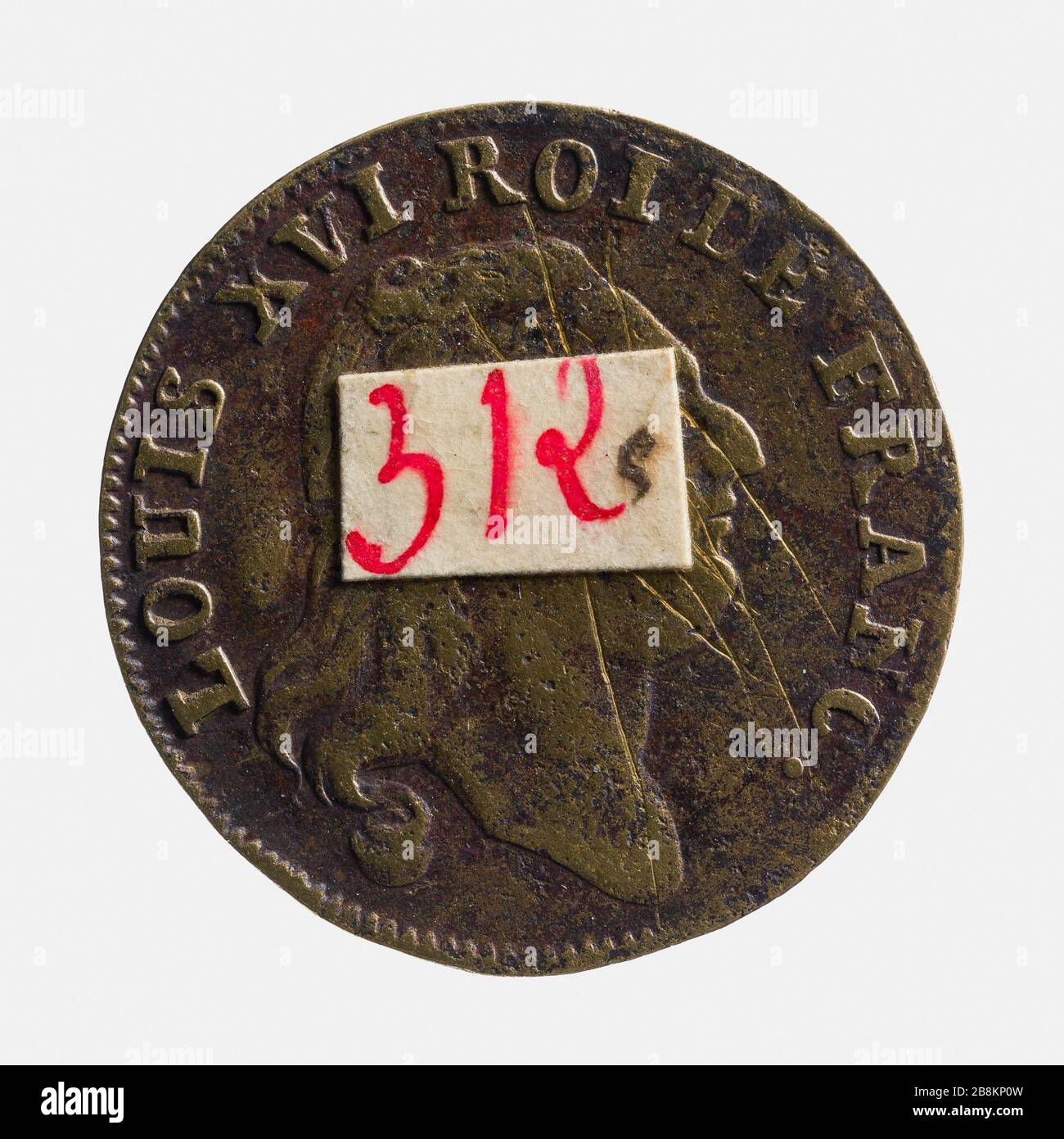 Louis XVI, roi de France (1774-1792) Louis XVI, roi de France (1774-1792). Laiton. 1790. Photographie anonyme. Paris, musée Carnavalet. Banque D'Images Louis XVI, roi de France (1774-1792) Louis XVI, roi de France (1774-1792). Laiton. 1790. Photographie anonyme. Paris, musée Carnavalet. Banque D'Images