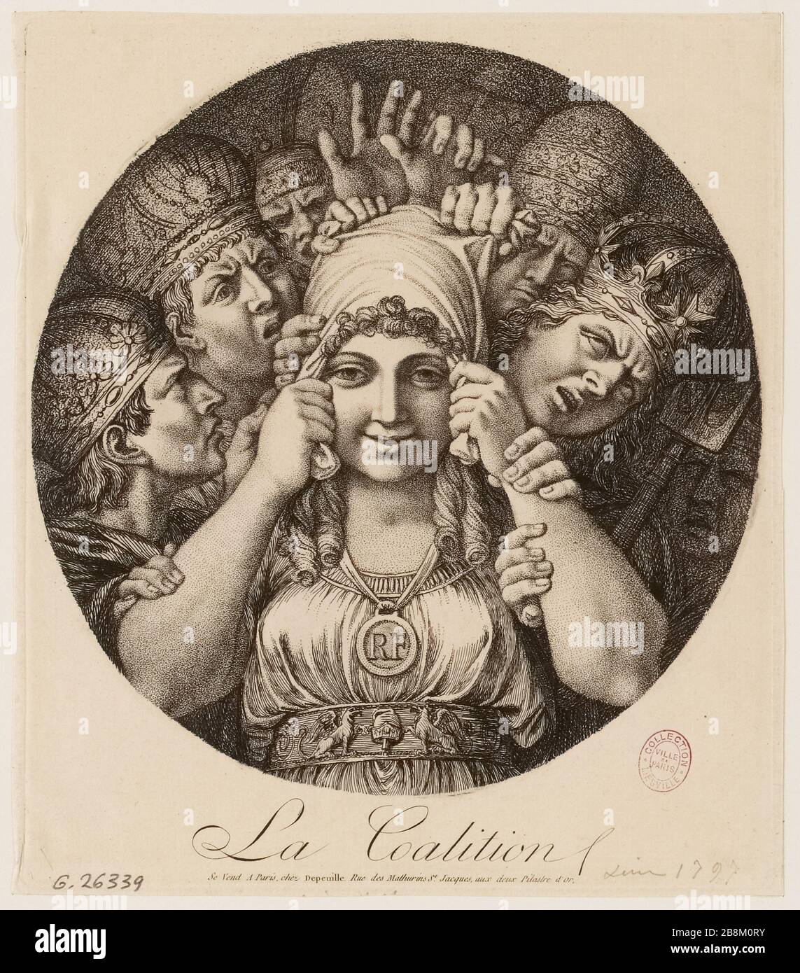 La Coalition. (TI) Banque D'Images