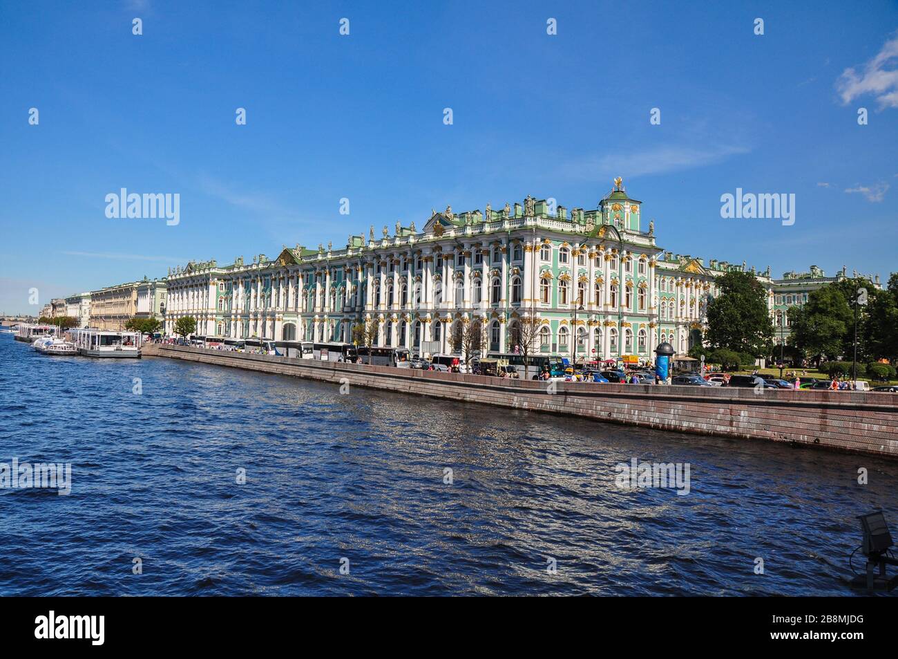 Musée de l'Ermitage, Saint-Pétersbourg, Russie Banque D'Images