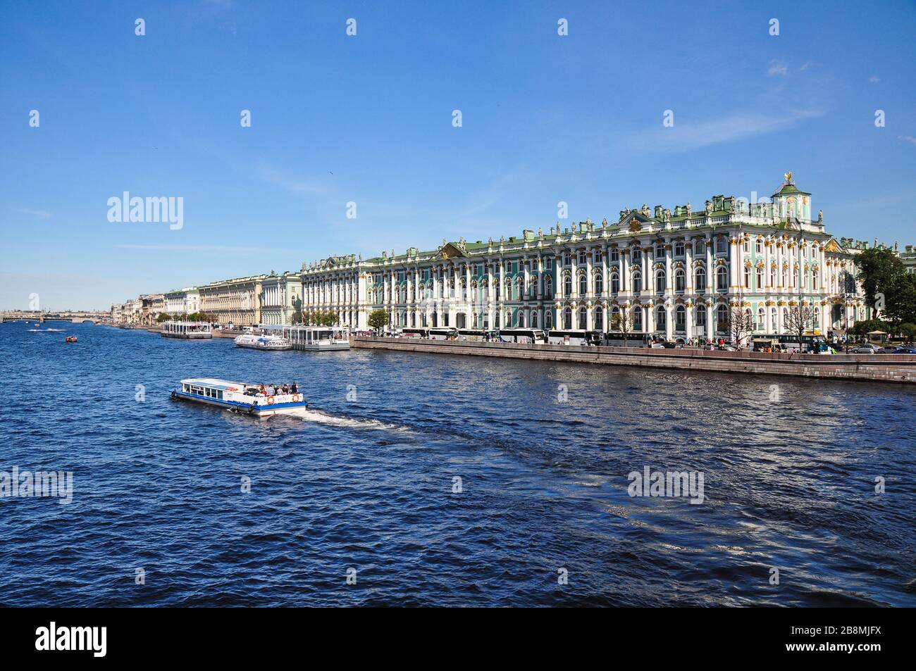 Musée de l'Ermitage, Saint-Pétersbourg, Russie Banque D'Images