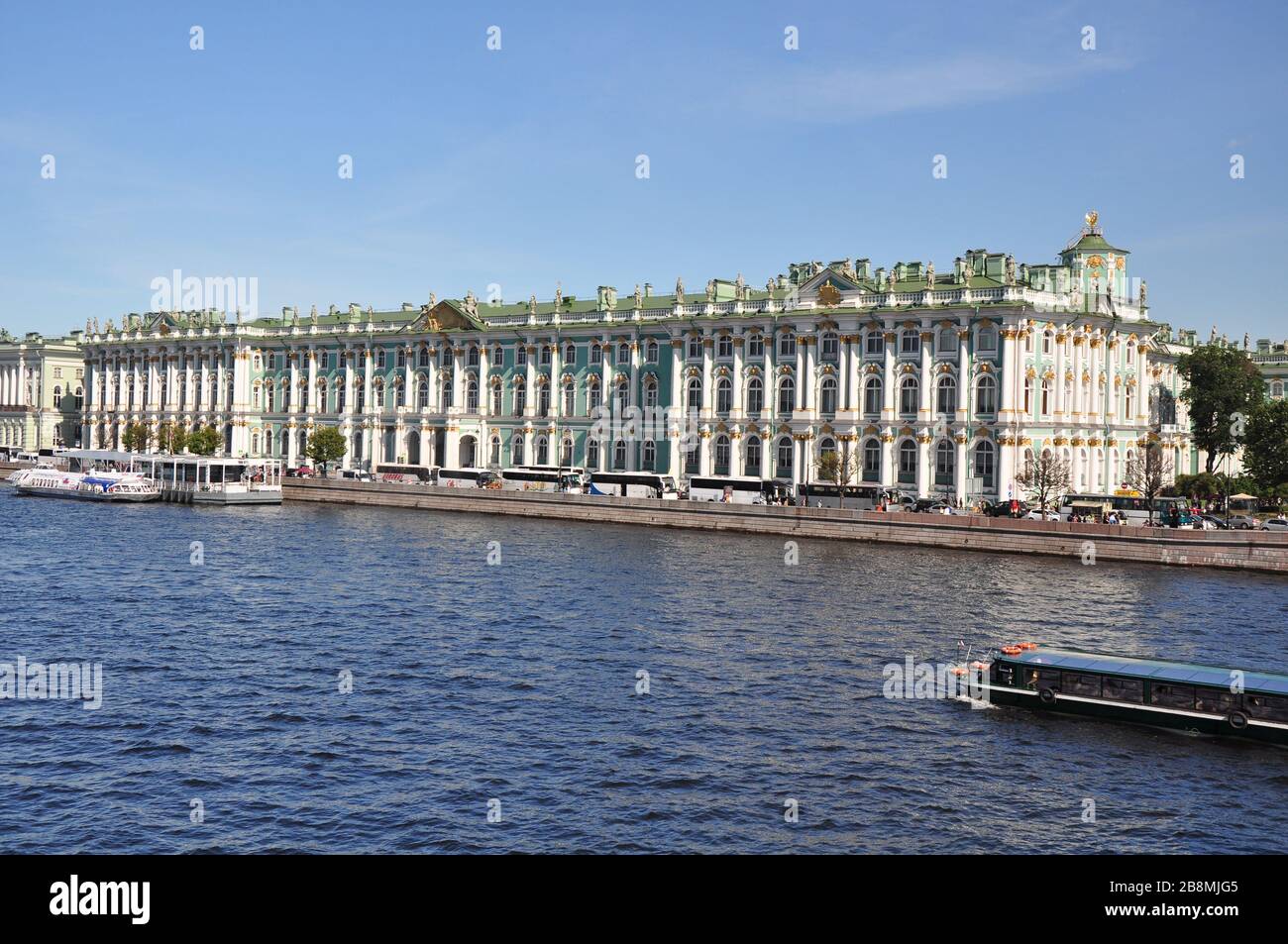 Musée de l'Ermitage, Saint-Pétersbourg, Russie Banque D'Images