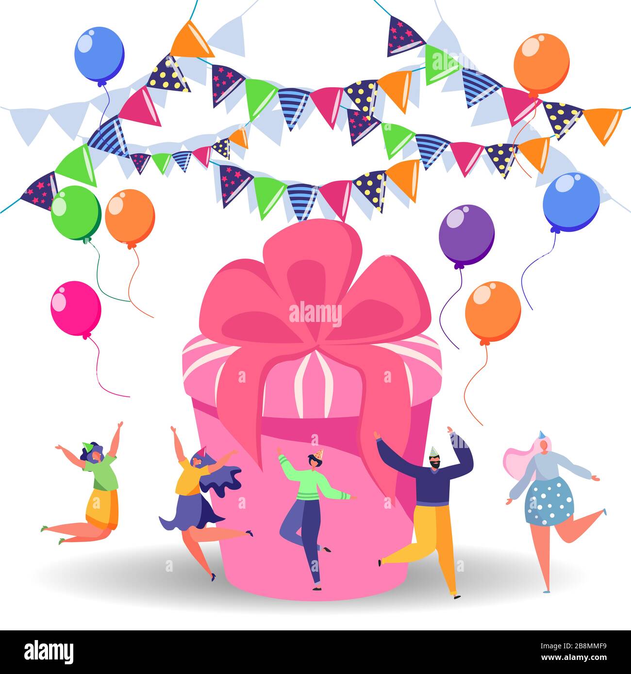 Joyeux Anniversaire Avec Des Amis Anniversaire Confetti Avec De Heureux Personnages De Dessin Anime Plat Image Vectorielle Stock Alamy Joyeux Anniversaire Avec Des Amis Anniversaire Confetti Avec De Heureux Personnages De Dessin Anime Plat Image Vectorielle Stock Alamy