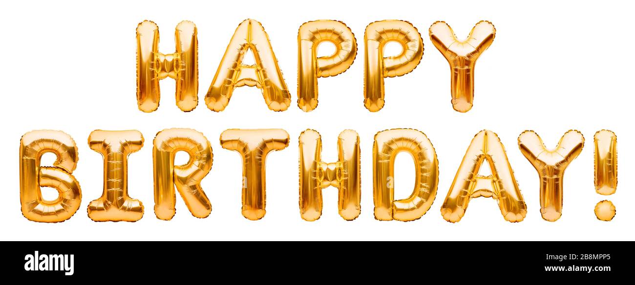 Happy Birthday Words Phrase Banque D Image Et Photos Alamy