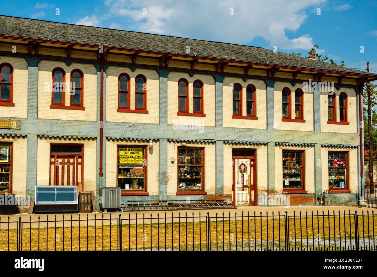 Station General Store LLC, Union Depot, 400, rue Allegheny, Huntingdon, PA Banque D'Images