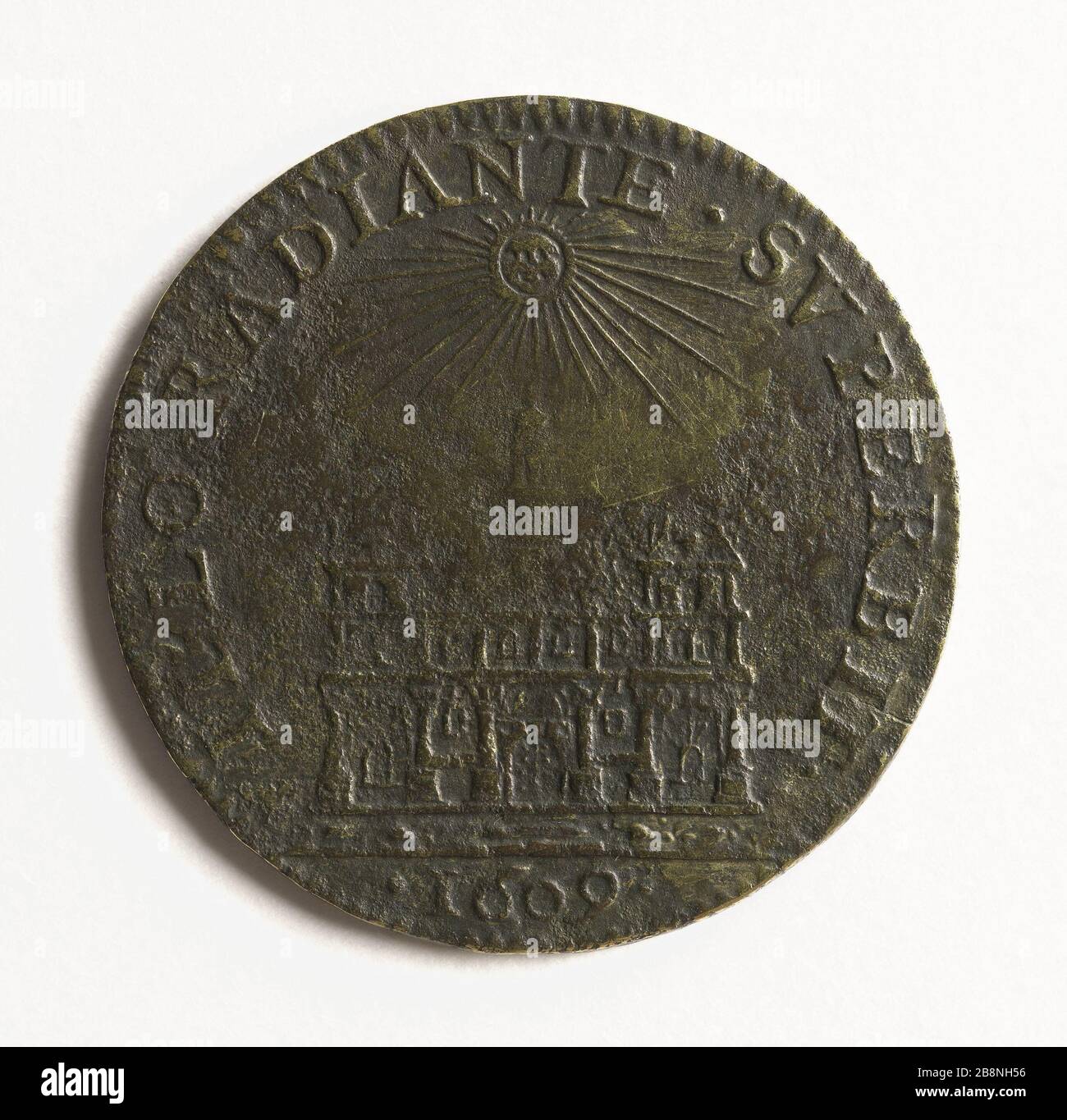 Provost: Jacques Sanguin, 1609 (titre factice) Médaille d'un prévôt des  marchands : Jacques Sanguin. Cuivre doré (dorure). 1609. Paris, musée  Carnavalet Photo Stock - Alamy