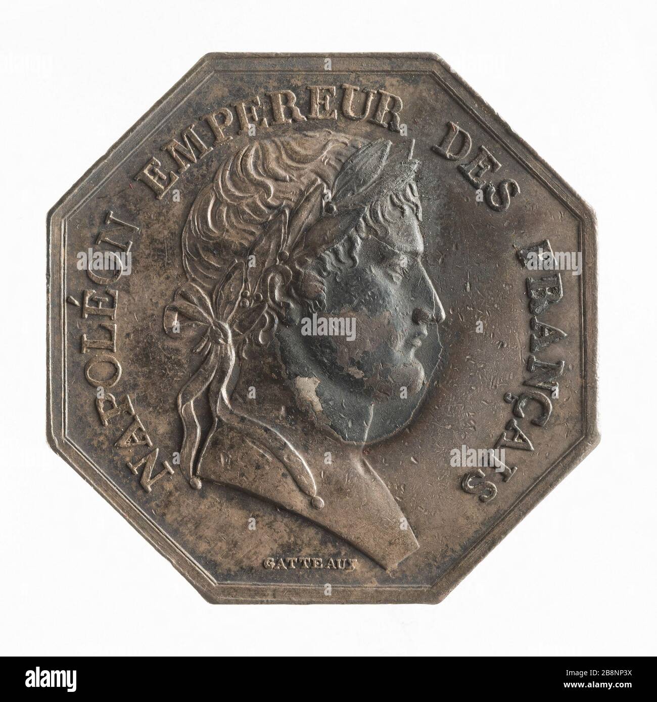 Académie impériale de musique, Premier Empire Gatteaux, Jacques-Edouard. 'Académie périphérique de musique, Premier Empire'. Argent. Paris, musée Carnavalet. Banque D'Images