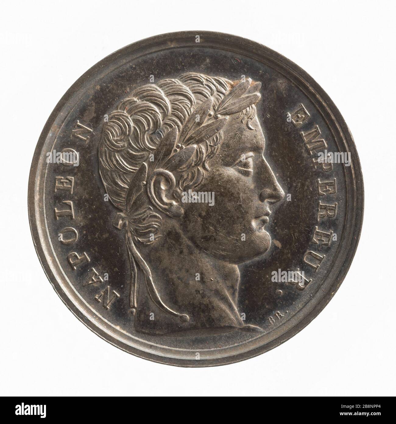 Chambre des notaires du quartier de Versailles (Seine et Oise), Premier Empire « Chambre des notaires de l'arrondissement de Versailles (Seine et Oise), Premier Empire ». Argent. Paris, musée Carnavalet. Banque D'Images