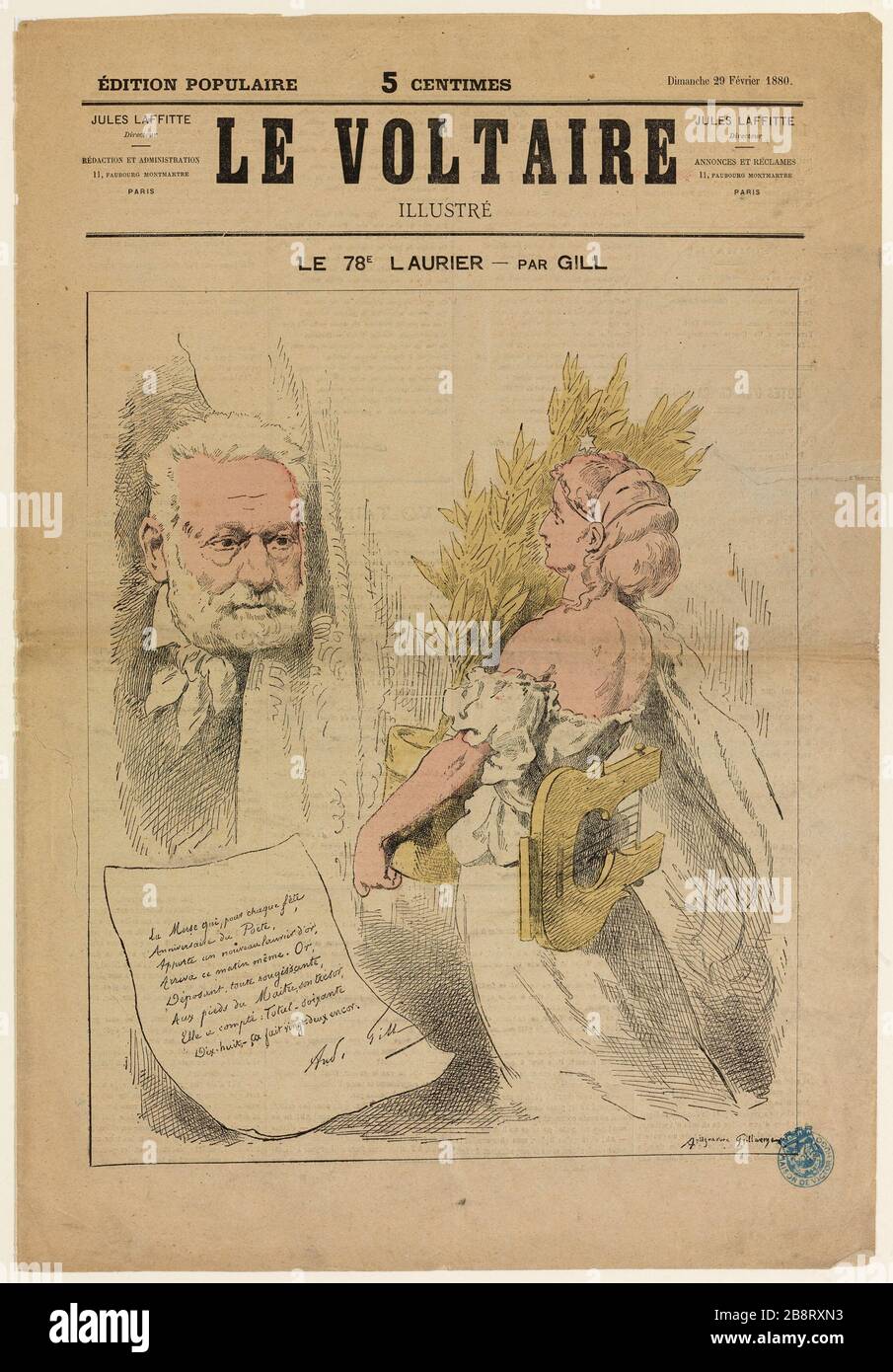 Laurel 78ème, Gill Banque D'Images
