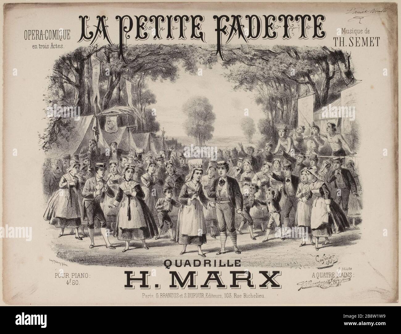 La petite fadette Banque D'Images