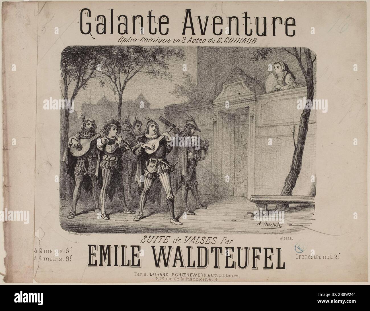 Aventure Galante Banque D'Images