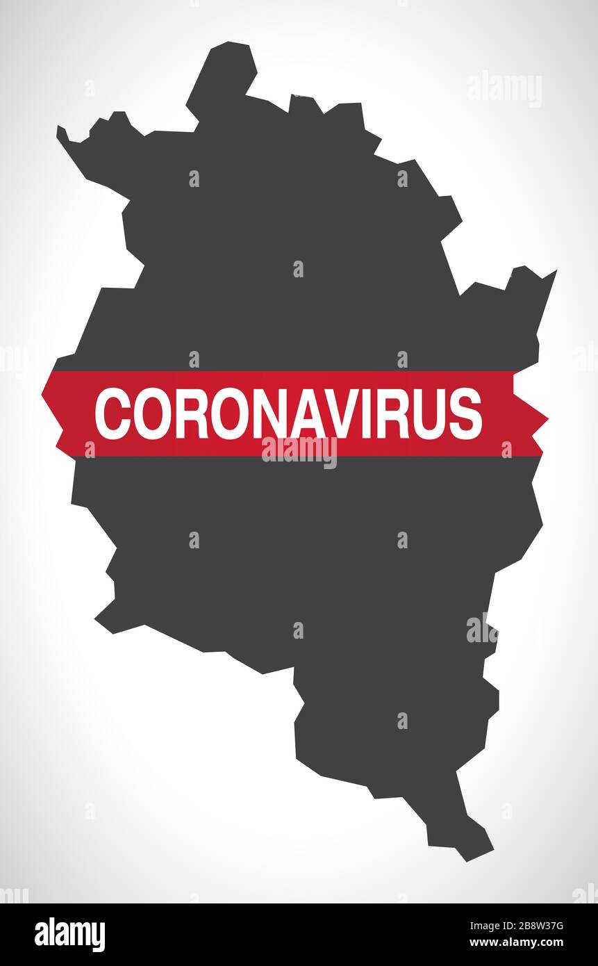 Vorarlberg AUTRICHE carte de l'état fédéral avec l'illustration d'avertissement de Coronavirus Illustration de Vecteur Vorarlberg AUTRICHE carte de l'état fédéral avec l'illustration d'avertissement de Coronavirus Illustration de Vecteur