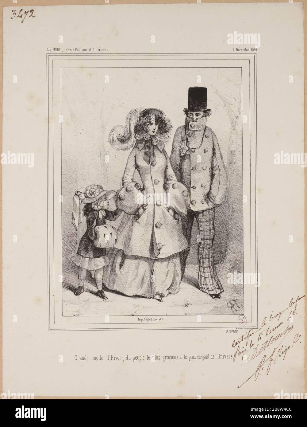 Super chemin pour l'hiver, les personnes les plus gracieuses et les plus élégantes de l'Univers. Banque D'Images