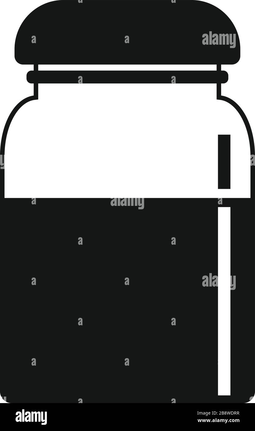 Icône condiment. Illustration simple de l'icône de vecteur de condiment pour la conception de Web isolée sur fond blanc Illustration de Vecteur