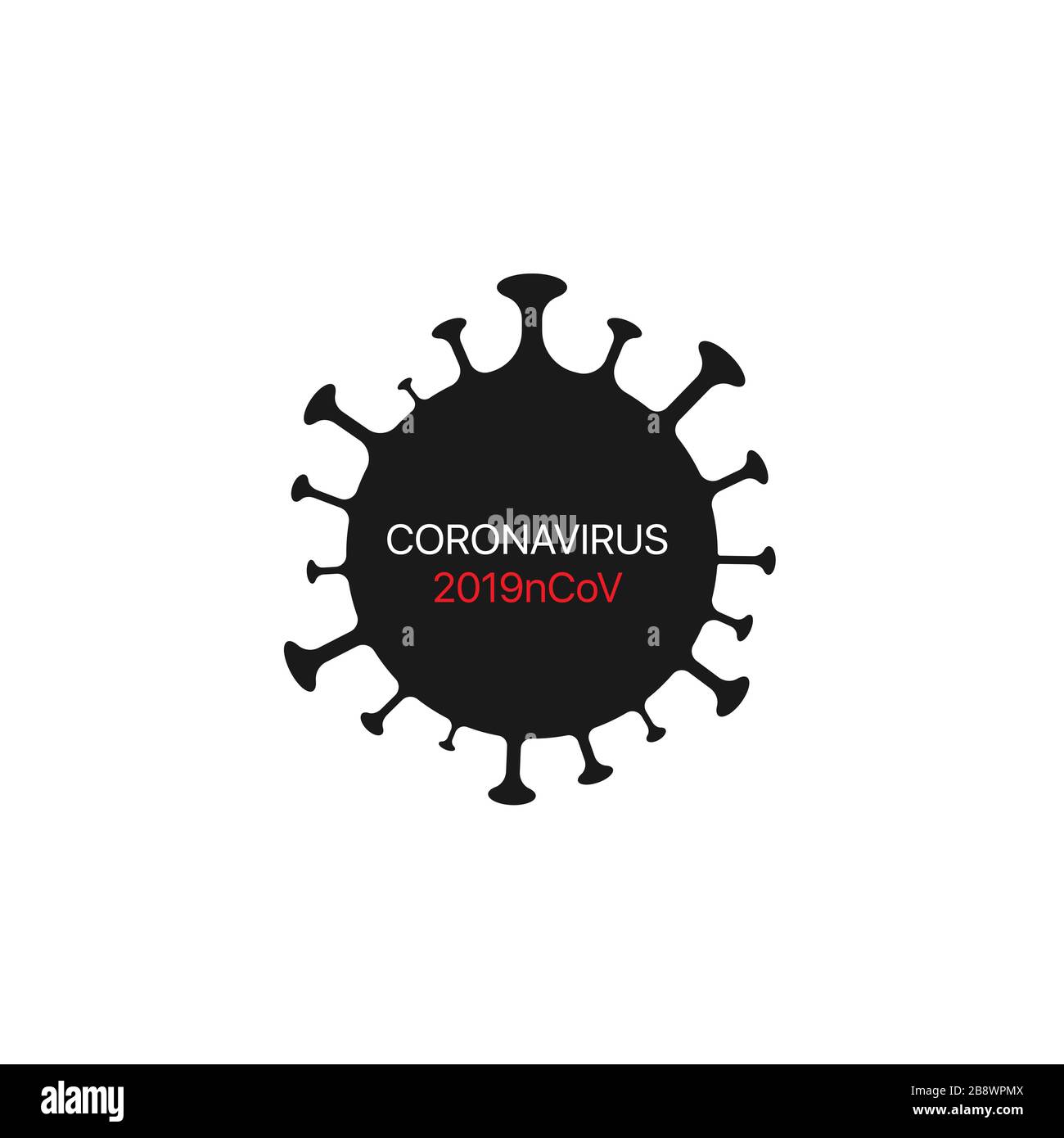 Vecteur du coronavirus icon2 Illustration de Vecteur