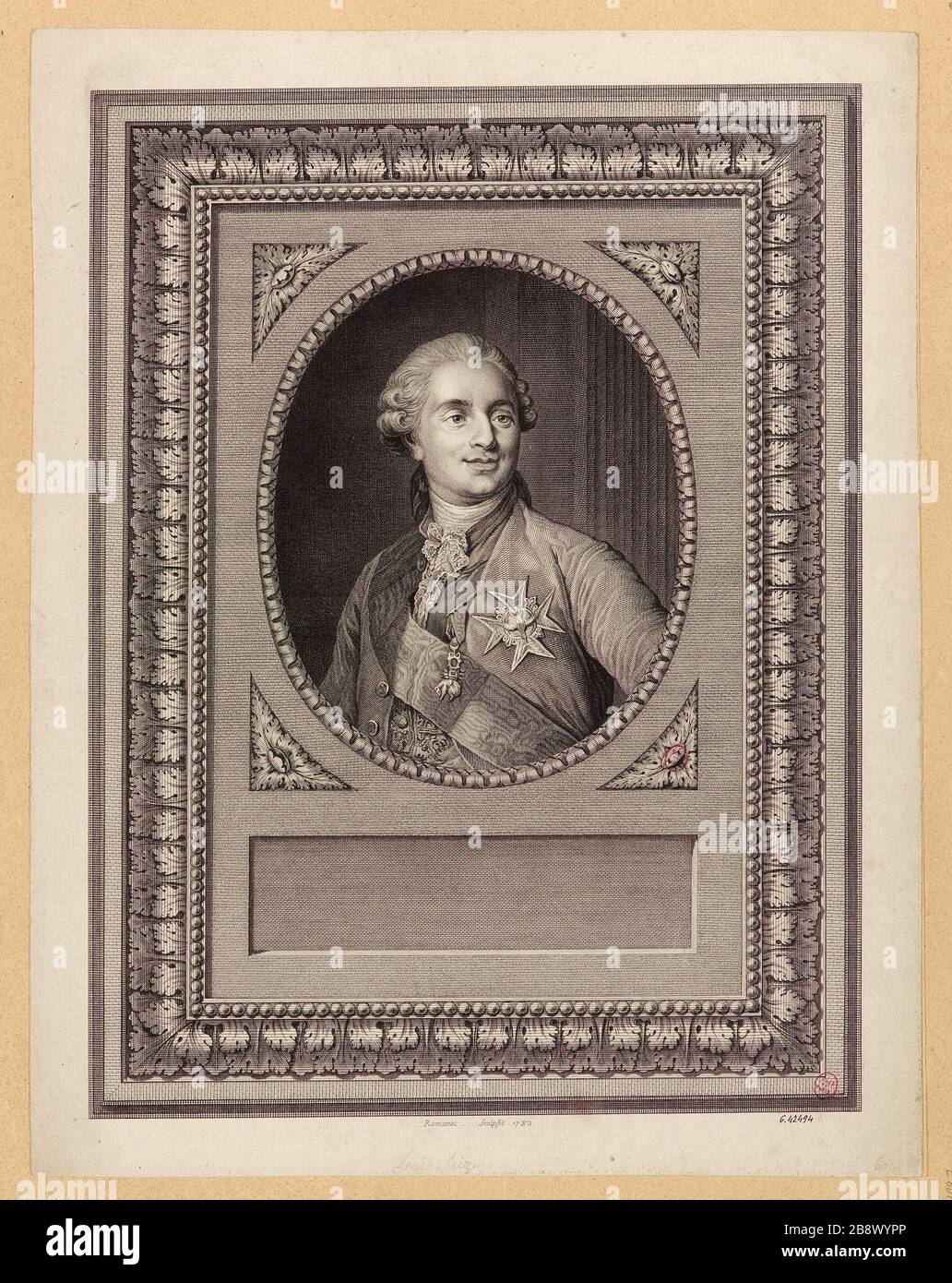 Louis XVI (1754-1793), roi de France Banque D'Images