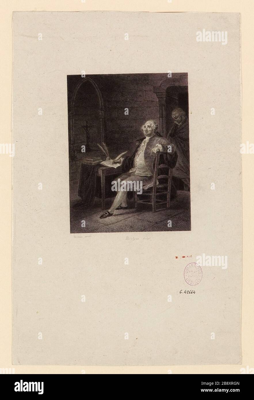 Louis XVI (1754-1793), roi de France Banque D'Images