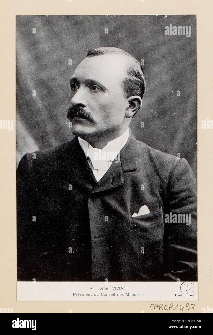 M. Viviani / Président du Conseil des ministres. Banque D'Images