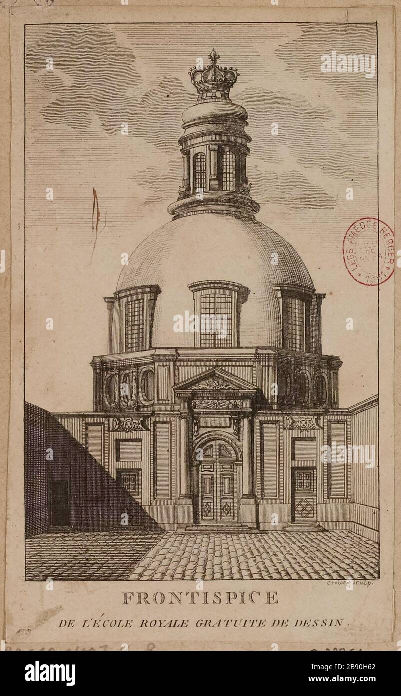Façade. / la Royal Free School of Drawing. Banque D'Images